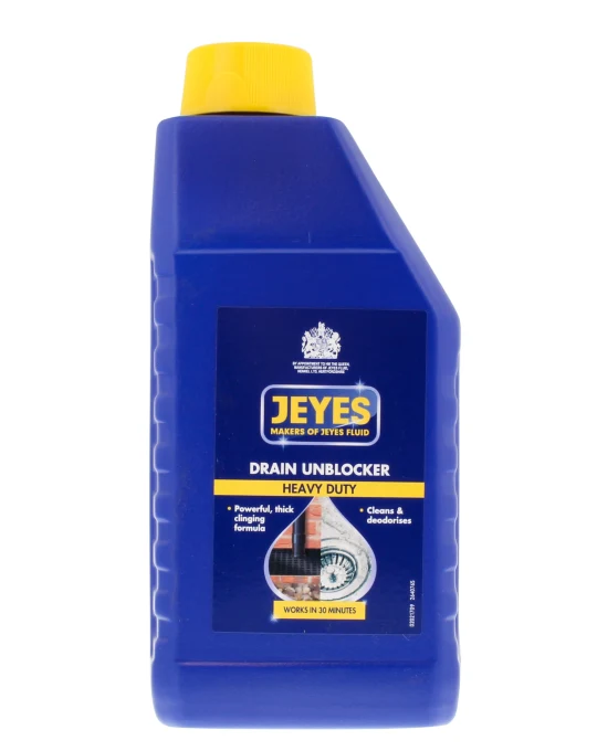 Jeyes Drain Unblocker 1 Litre - Heavy Duty | Affordable & Durable Jeyes Drain Unblocker 1 Litre - Heavy Duty | Affordable & Durable